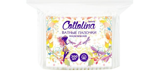 Cotto lina ватные палочки 300 пакет Cotto lina ватные палочки 300 пакет
