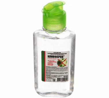 Клинферон Антибактериальный гель для рук, тюбик флип-топ 100мл