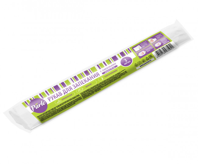 PARLO Рукав для запекания 3м*30см с завязками, 1 шт